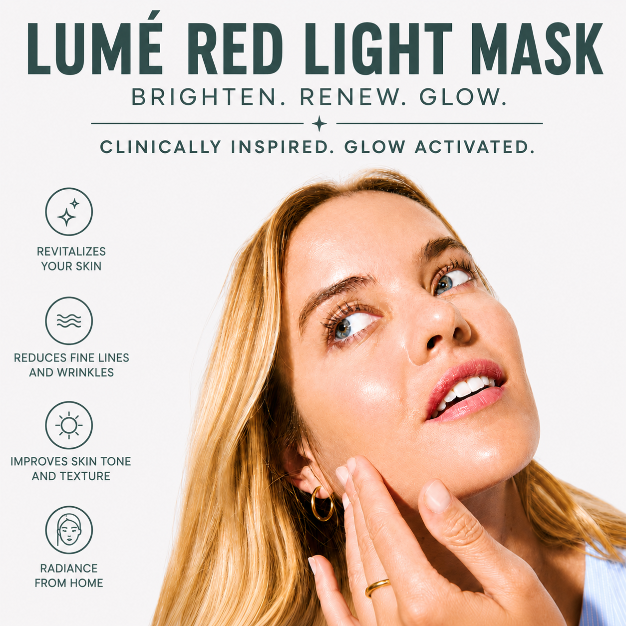 LumeMask Pro™ | Professional LED Light Therapy Mask