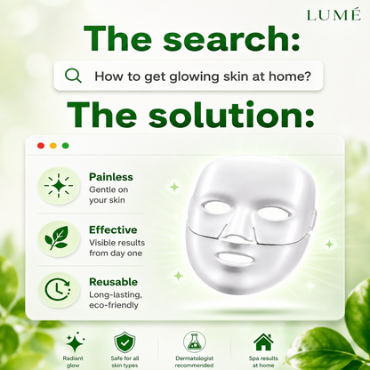 LumeMask Pro™ | Professional LED Light Therapy Mask